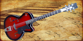 Customised Slim Guitar