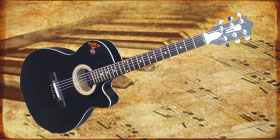 Customised Small Guitar