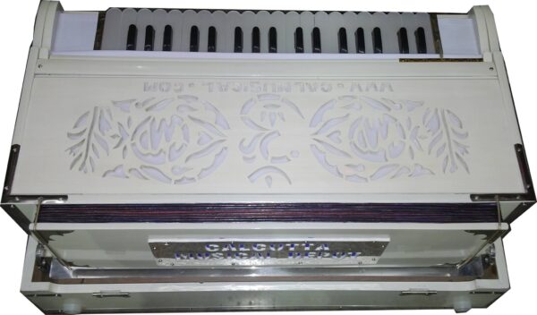 White Special Premier Scale Changing Harmonium