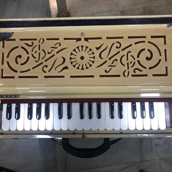 Special White Premier Scale Changing Harmonium