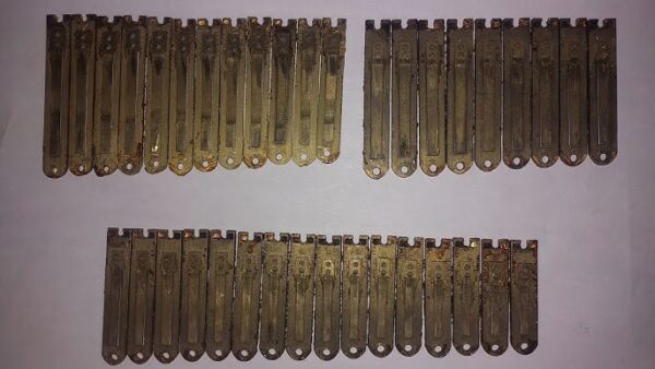Harmonium Reeds Only (2 Set German-Old)