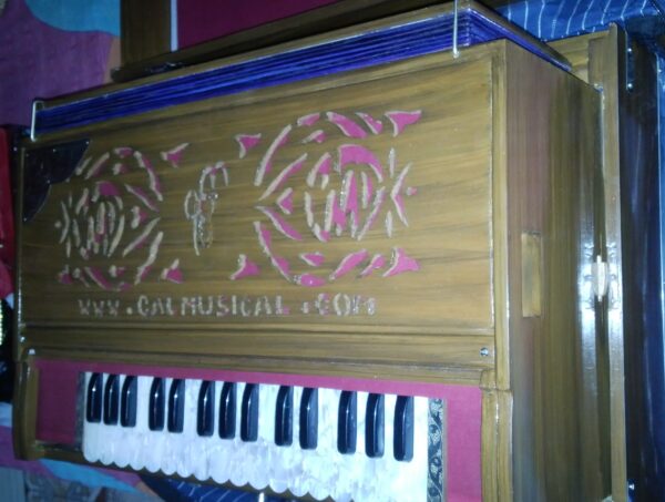 Pine Wood Mini Harmonium